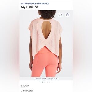 NWT - FP Movement by Free People My Time Tee